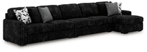 Midnight-Madness Sectional with Chaise - Great Lake Furnishings  (MI)