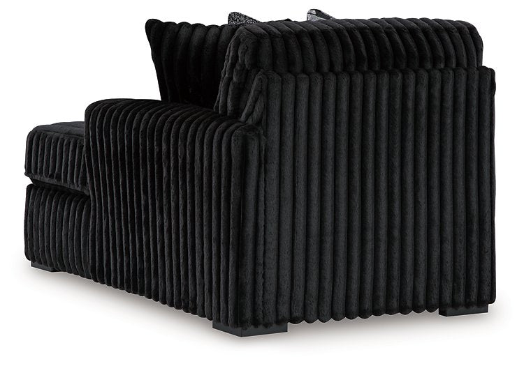 Midnight-Madness Sectional with Chaise - Great Lake Furnishings  (MI)