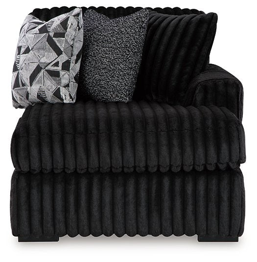 Midnight-Madness Sectional with Chaise - Great Lake Furnishings  (MI)