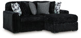 Midnight-Madness Sectional with Chaise - Great Lake Furnishings  (MI)