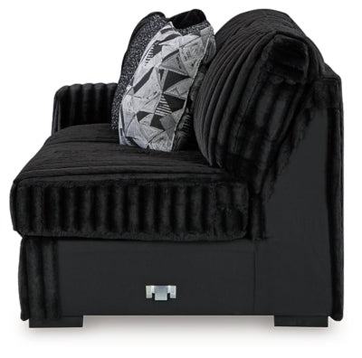 Midnight-Madness Sectional with Chaise - Great Lake Furnishings  (MI)