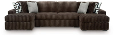 Midnight-Madness Sectional with Chaise - Great Lake Furnishings  (MI)