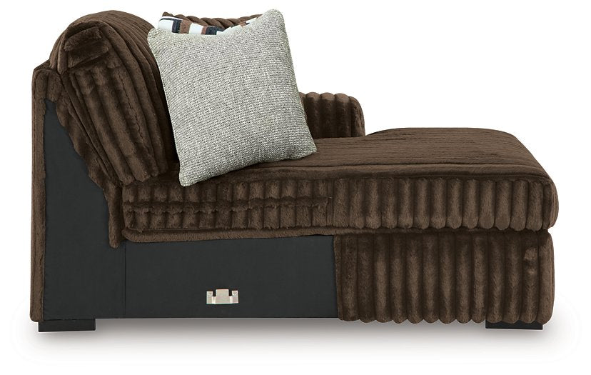 Midnight-Madness Sectional with Chaise - Great Lake Furnishings  (MI)