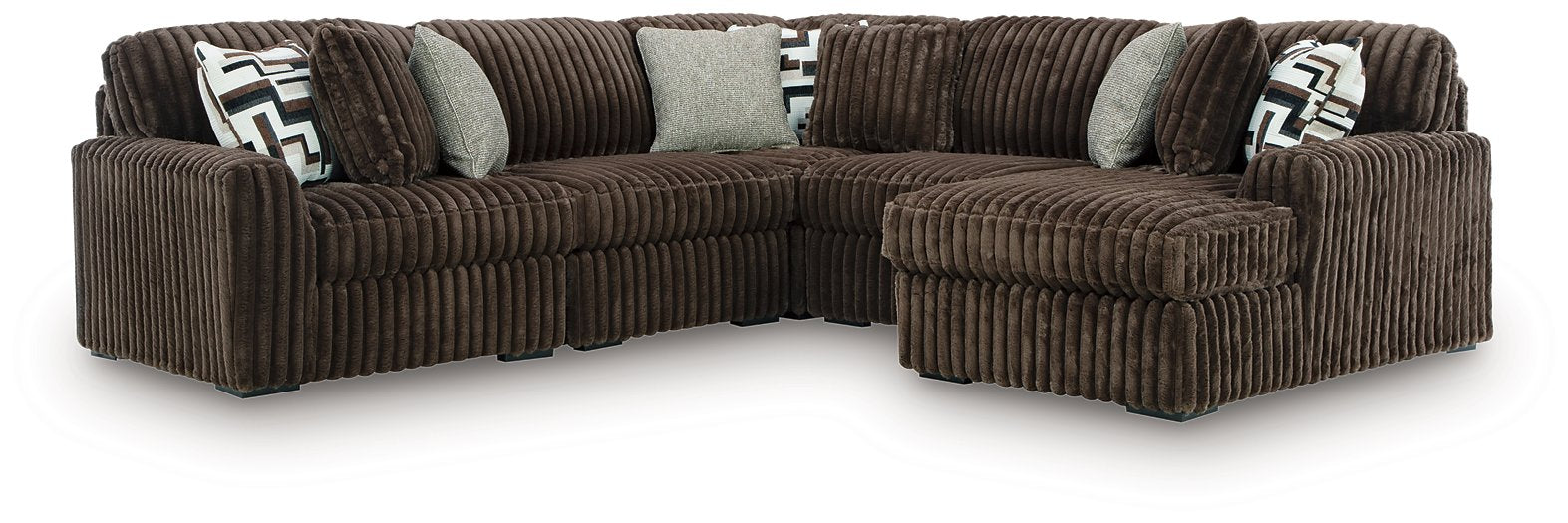 Midnight-Madness Sectional with Chaise - Great Lake Furnishings  (MI)