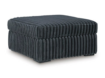 Midnight-Madness Oversized Accent Ottoman - Great Lake Furnishings  (MI)