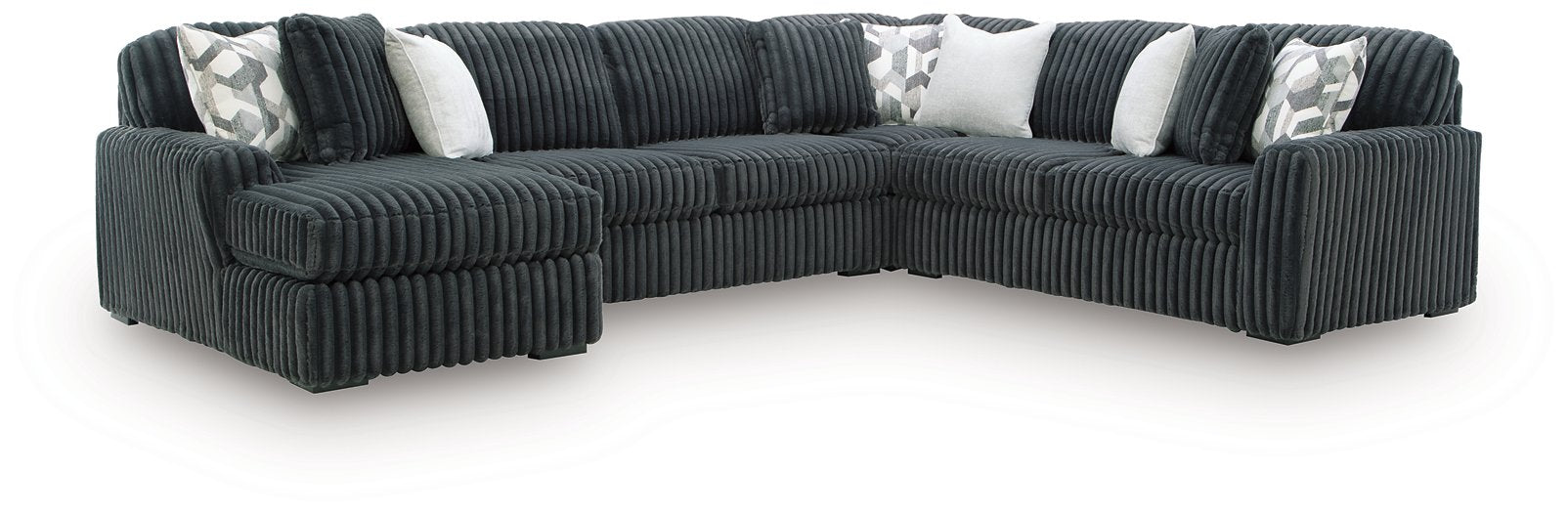 Midnight-Madness Sectional with Chaise - Great Lake Furnishings  (MI)