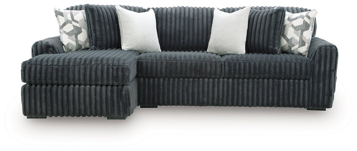 Midnight-Madness Sectional Sofa with Chaise - Great Lake Furnishings  (MI)