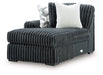 Midnight-Madness Double Chaise 3-Piece Sectional - Great Lake Furnishings  (MI)