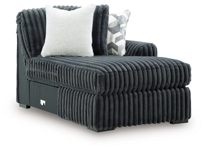 Midnight-Madness Sectional with Chaise - Great Lake Furnishings  (MI)