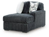 Midnight-Madness Double Chaise 3-Piece Sectional - Great Lake Furnishings  (MI)