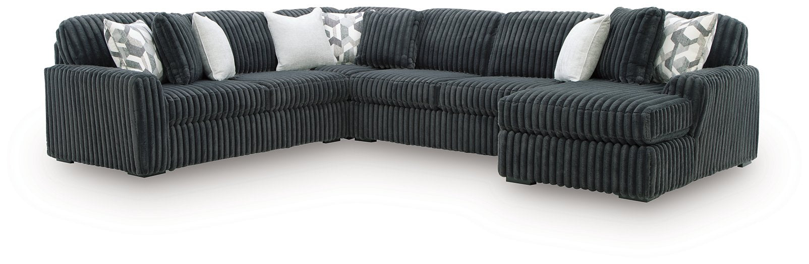 Midnight-Madness Sectional with Chaise - Great Lake Furnishings  (MI)