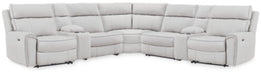 Social Pointe Reclining Sectional with Storage Consoles - Great Lake Furnishings  (MI)