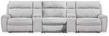 Social Pointe Reclining Sectional with Storage Consoles - Great Lake Furnishings  (MI)