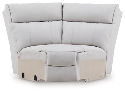 Social Pointe Reclining Sectional with Storage Consoles - Great Lake Furnishings  (MI)