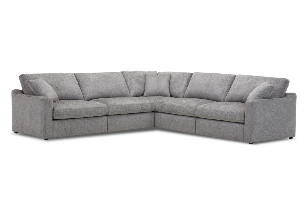 Parker Living Surrender- Burmese Nature 5 Piece Modular Sectional