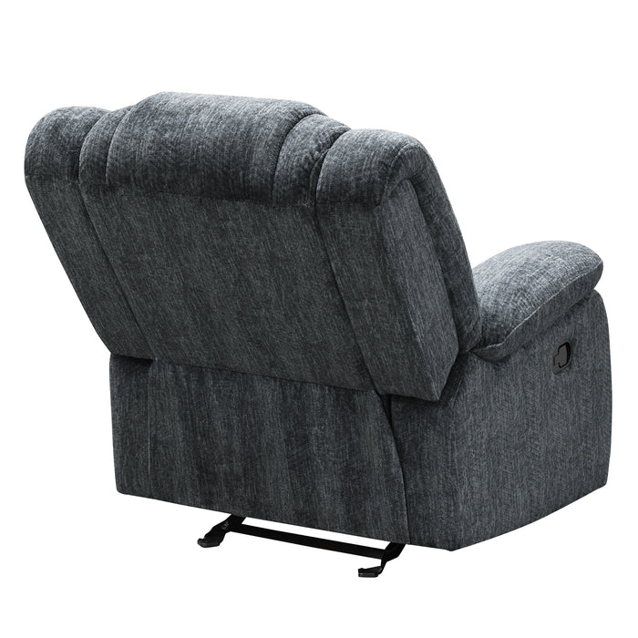 Parker Living Bolton - Misty Storm Manual Reclining Sofa and Two Recliners