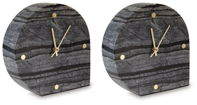 Janmour Table Clock (Set of 2) - Great Lake Furnishings  (MI)