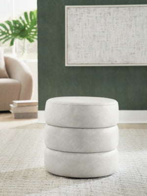 Ummi Swivel Accent Ottoman - Great Lake Furnishings  (MI)