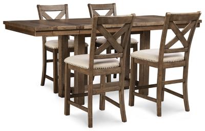 Moriville Counter Height Dining Set - Great Lake Furnishings  (MI)