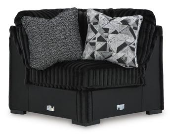 Midnight-Madness Sectional with Chaise - Great Lake Furnishings  (MI)