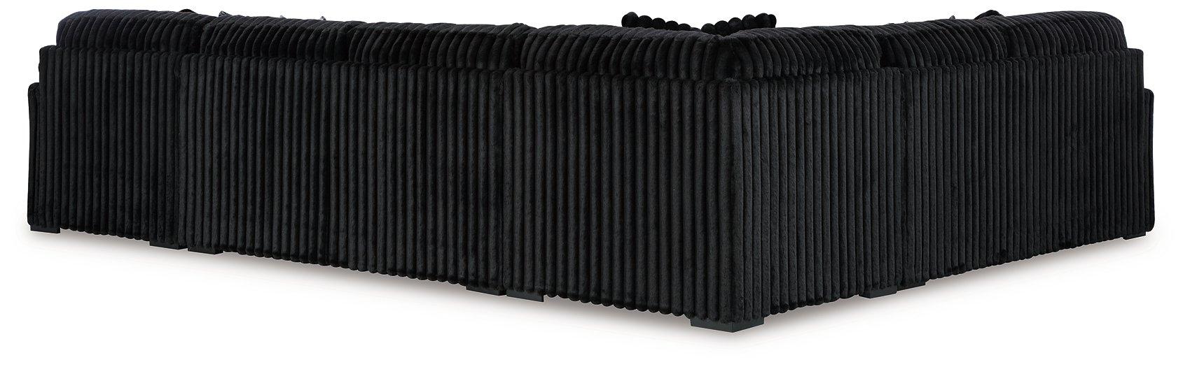 Midnight-Madness Sectional with Chaise - Great Lake Furnishings  (MI)