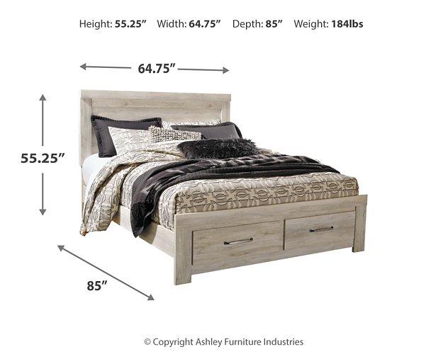 Bellaby Bed with 2 Storage Drawers - Great Lake Furnishings  (MI)