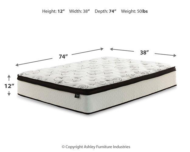 Chime 12 Inch Hybrid Mattress in a Box - Great Lake Furnishings  (MI)