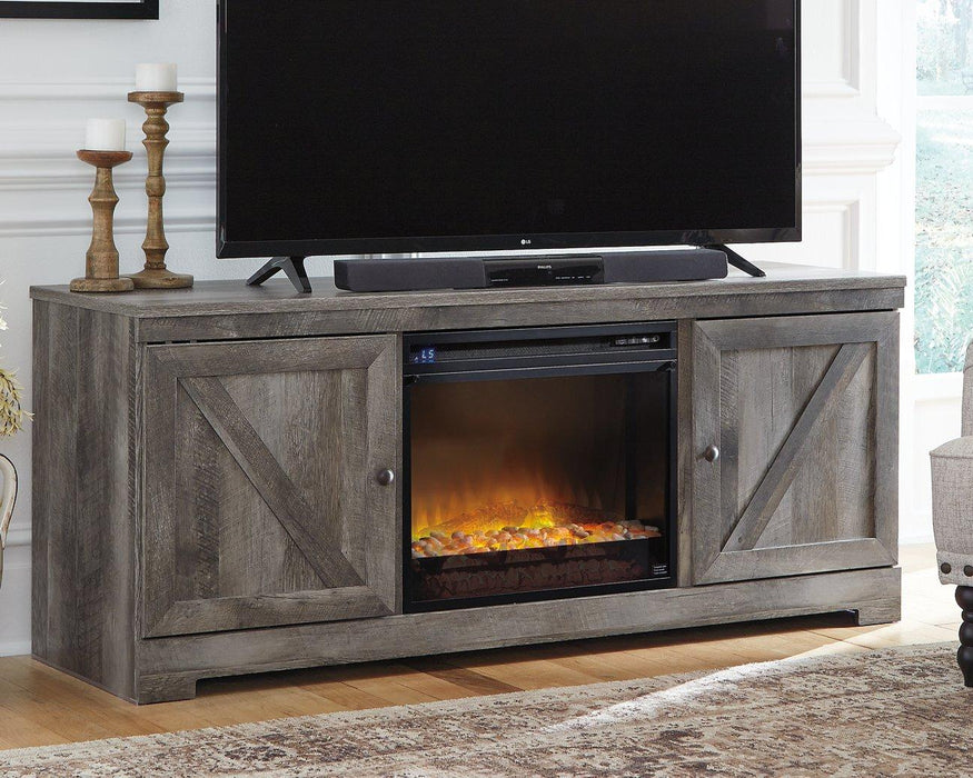 Wynnlow 63" TV Stand with Electric Fireplace