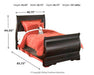 Huey Vineyard Bedroom Set - Great Lake Furnishings  (MI)