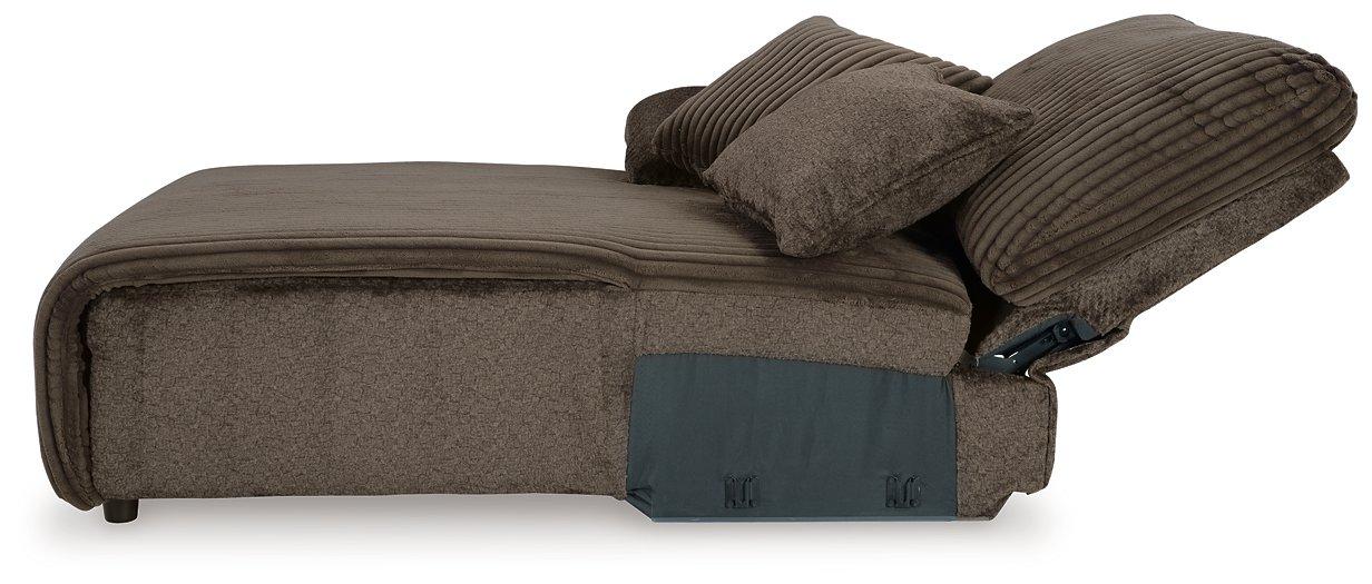 Top Tier Reclining Sectional with Chaise - Great Lake Furnishings  (MI)