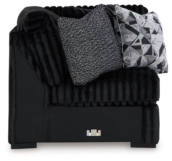 Midnight-Madness Sectional with Chaise - Great Lake Furnishings  (MI)