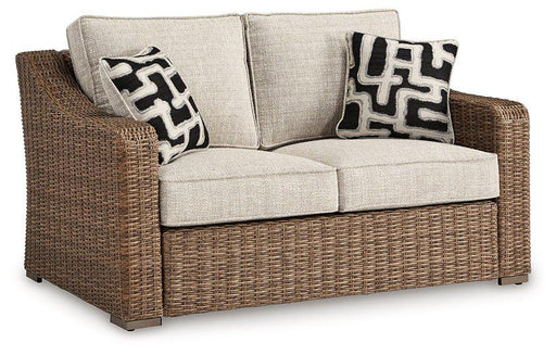 Beachcroft Outdoor Loveseat with Cushion - Great Lake Furnishings  (MI)