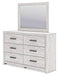 Cayboni Dresser and Mirror - Great Lake Furnishings  (MI)