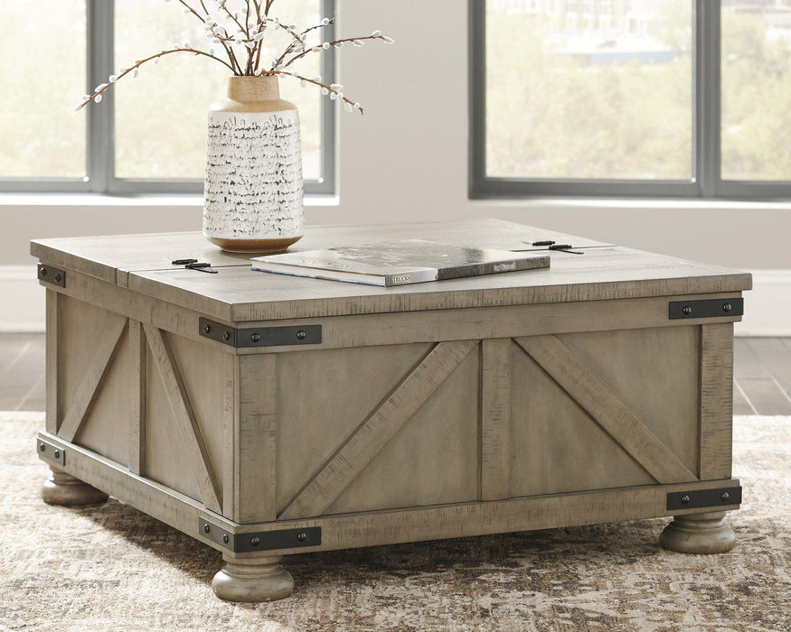 Aldwin Coffee Table With Storage - Great Lake Furnishings  (MI)