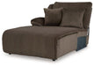 Top Tier Reclining Sectional with Chaise - Great Lake Furnishings  (MI)