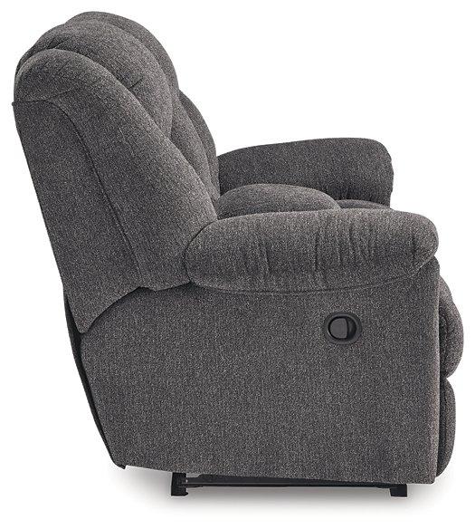 Foreside Reclining Loveseat with Console