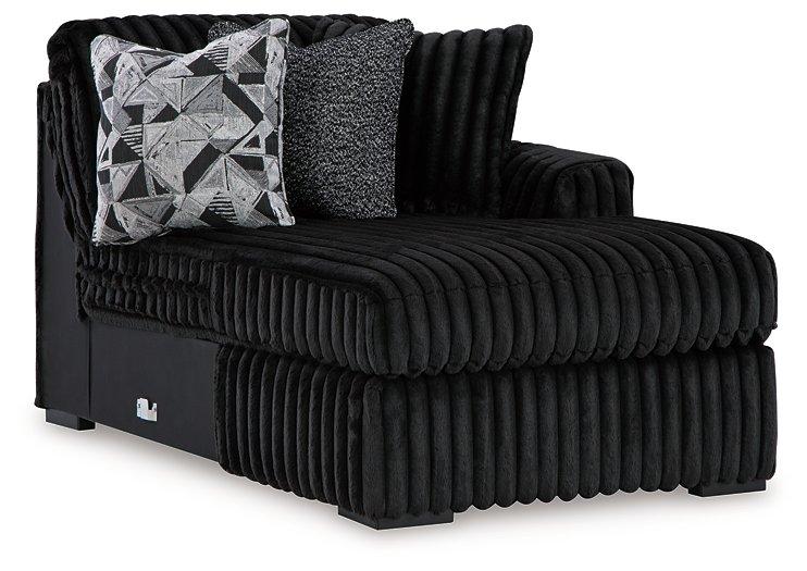 Midnight-Madness Sectional with Chaise - Great Lake Furnishings  (MI)