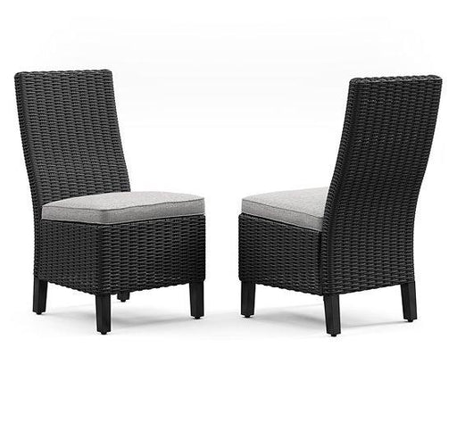 Beachcroft Outdoor Side Chair with Cushion (Set of 2) - Great Lake Furnishings  (MI)