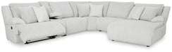 Top Tier Reclining Sectional with Chaise - Great Lake Furnishings  (MI)