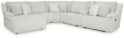 Top Tier Reclining Sectional with Chaise - Great Lake Furnishings  (MI)