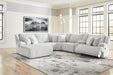 Top Tier Reclining Sectional with Chaise - Great Lake Furnishings  (MI)