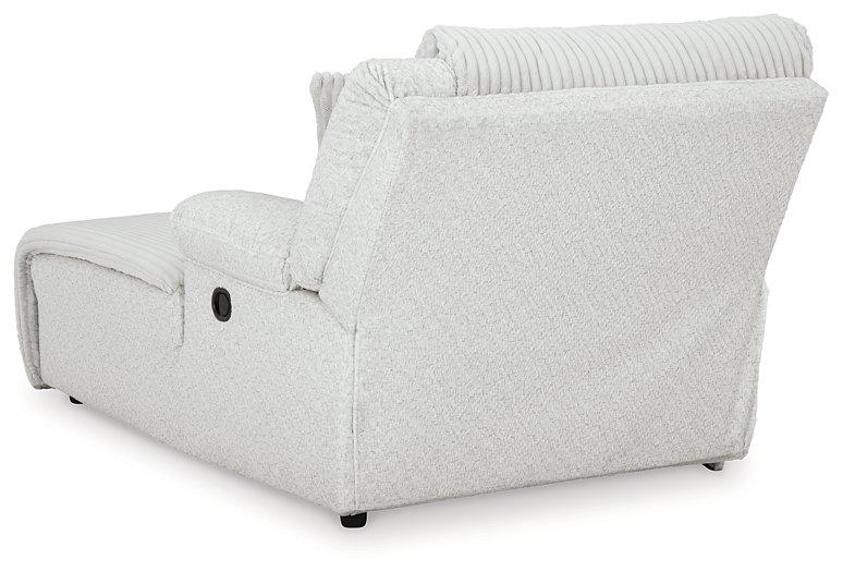 Top Tier Reclining Sectional with Chaise - Great Lake Furnishings  (MI)