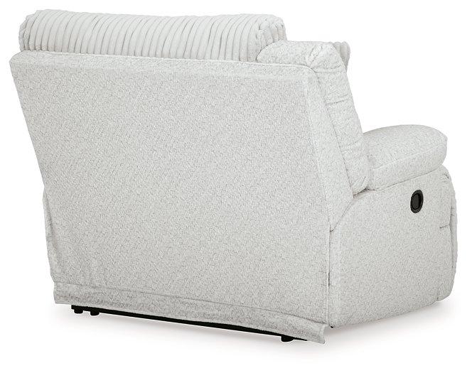 Top Tier Reclining Sectional with Chaise - Great Lake Furnishings  (MI)