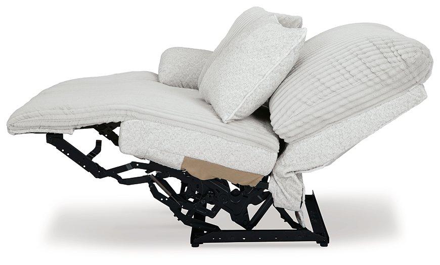 Top Tier Reclining Sectional with Chaise - Great Lake Furnishings  (MI)