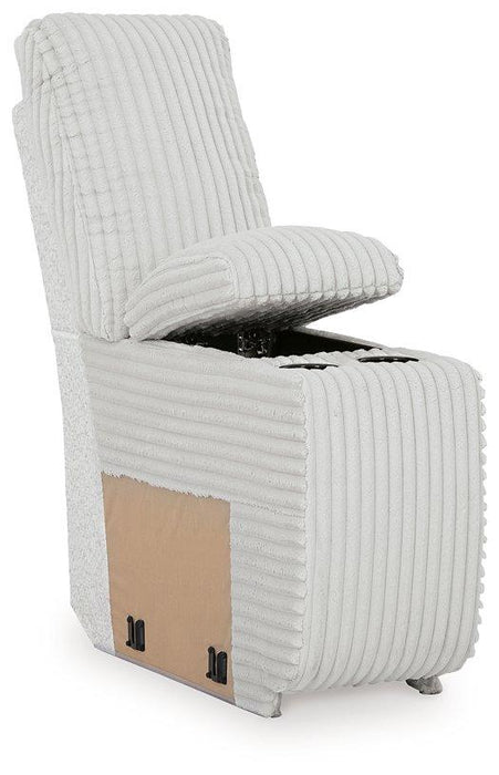 Top Tier Reclining Sectional with Chaise - Great Lake Furnishings  (MI)