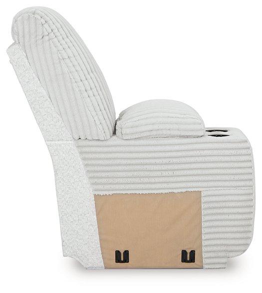 Top Tier Reclining Sectional with Chaise - Great Lake Furnishings  (MI)