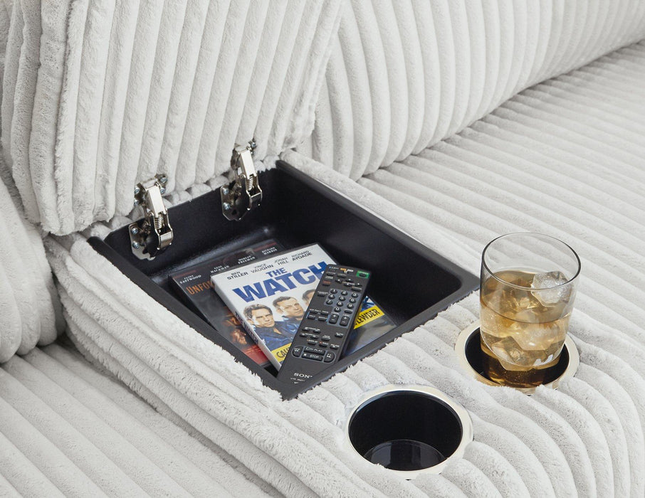 Top Tier Reclining Sectional with Chaise - Great Lake Furnishings  (MI)