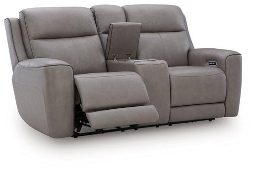 5Z-Comfort Power Reclining Loveseat with Console - Great Lake Furnishings  (MI)