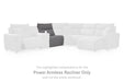 Modmax II Power Reclining Sectional with Audio Consoles - Great Lake Furnishings  (MI)