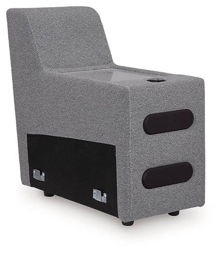 Modmax II Power Reclining Sectional with Audio Consoles - Great Lake Furnishings  (MI)